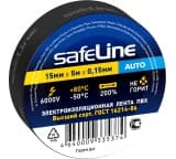 Safeline  Изолента  19/20 черный (10шт) 9366